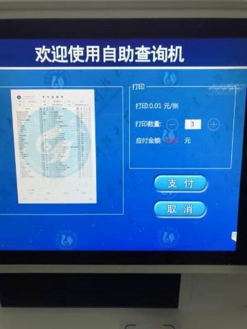 查詢打印界面 查詢打印界面